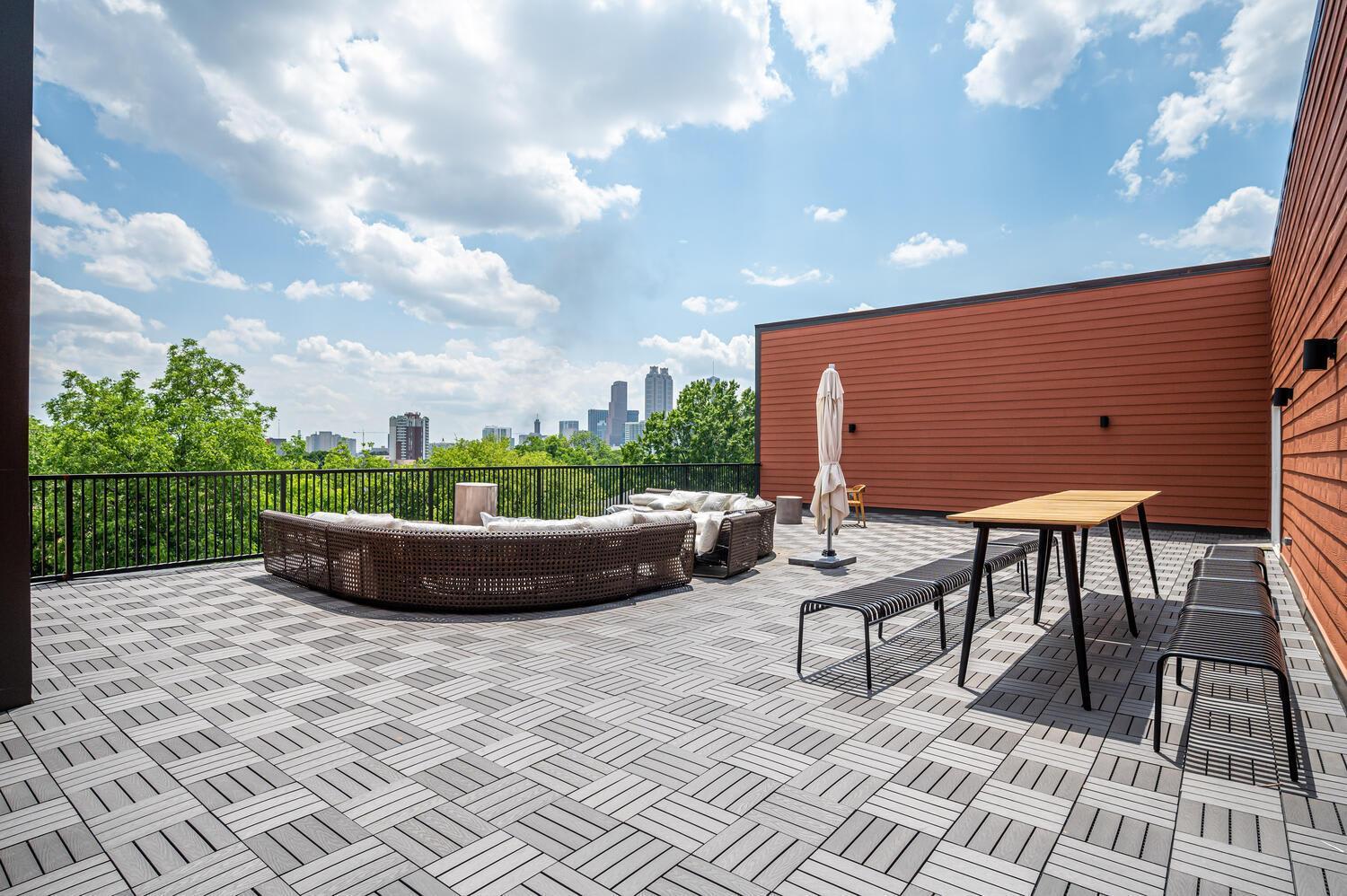 Atl Downtown New-Built Roof-Top Balcony City View 525Pkwy 亚特兰大 外观 照片